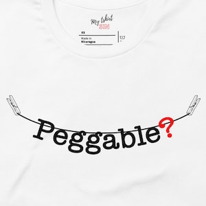 Peggable Pegging Tee for men, Sissy femboy clothes, Male submissive tshirt, owned by a mistress