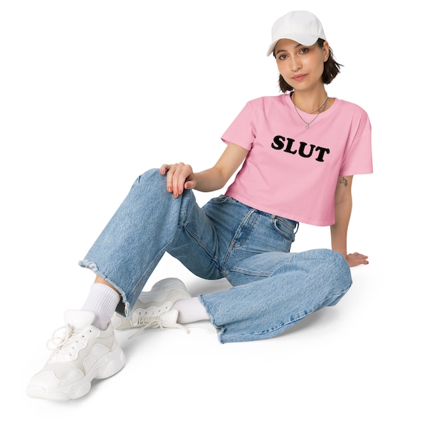 Slut Women's Crop Top XS-XL