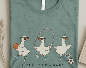 Funny PE Teacher Shirt Teacher Appreciation Gift Gym Teacher Tee Field Day Outfit Back to School Goose Shirt Coach Gift for APE Teacher