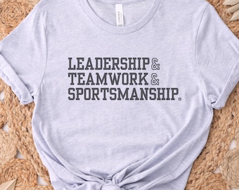 PE Teacher Shirt, PE Coach Shirt, Physical Education Teacher, APE Teacher Shirt, Gym Teacher Shirt, Leadership Teamwork and Sportsmanship