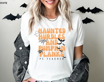 PE Teacher Shirt, Halloween PE Teacher Shirt, Halloween PE Teacher Gift, Specials Teacher Shirt, Spooky Pe Shirt, Unisex Short Sleeve