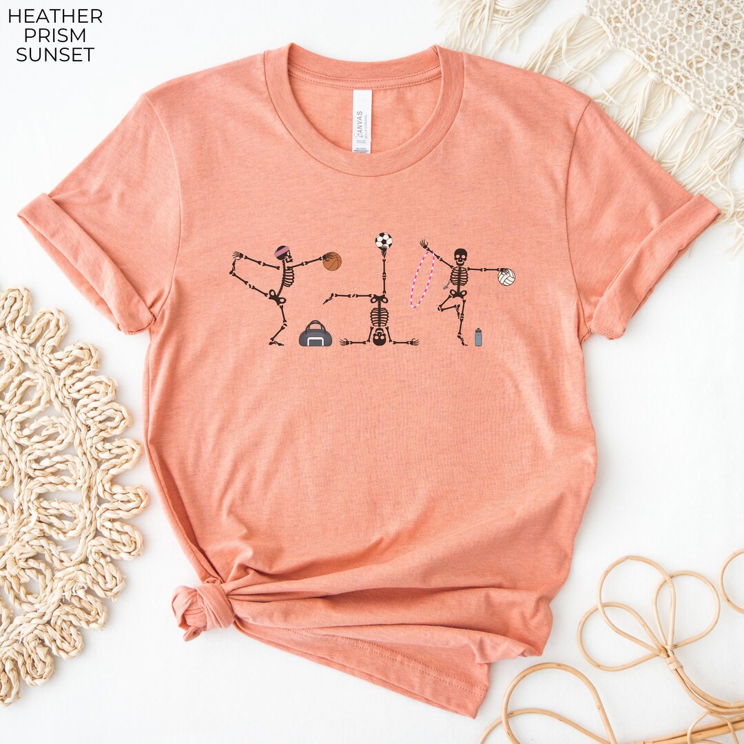 PE Teacher Shirt, Skeleton Sports PE Teacher Shirt, Pe Coach Shirt, APE ...