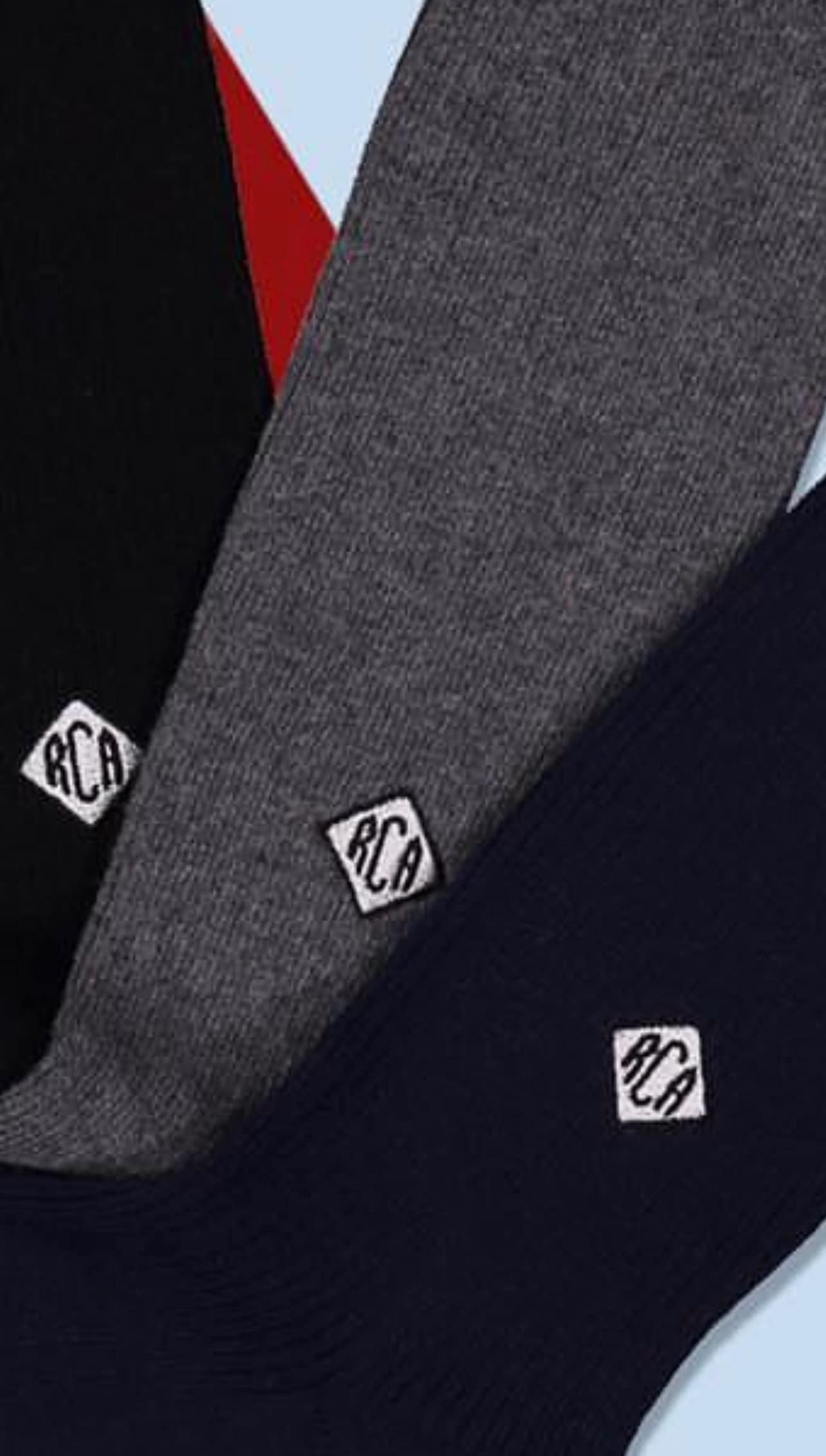 Monogrammed Bamboo Dress Socks One Pair: Soft Moisture-Wicking Comfort
