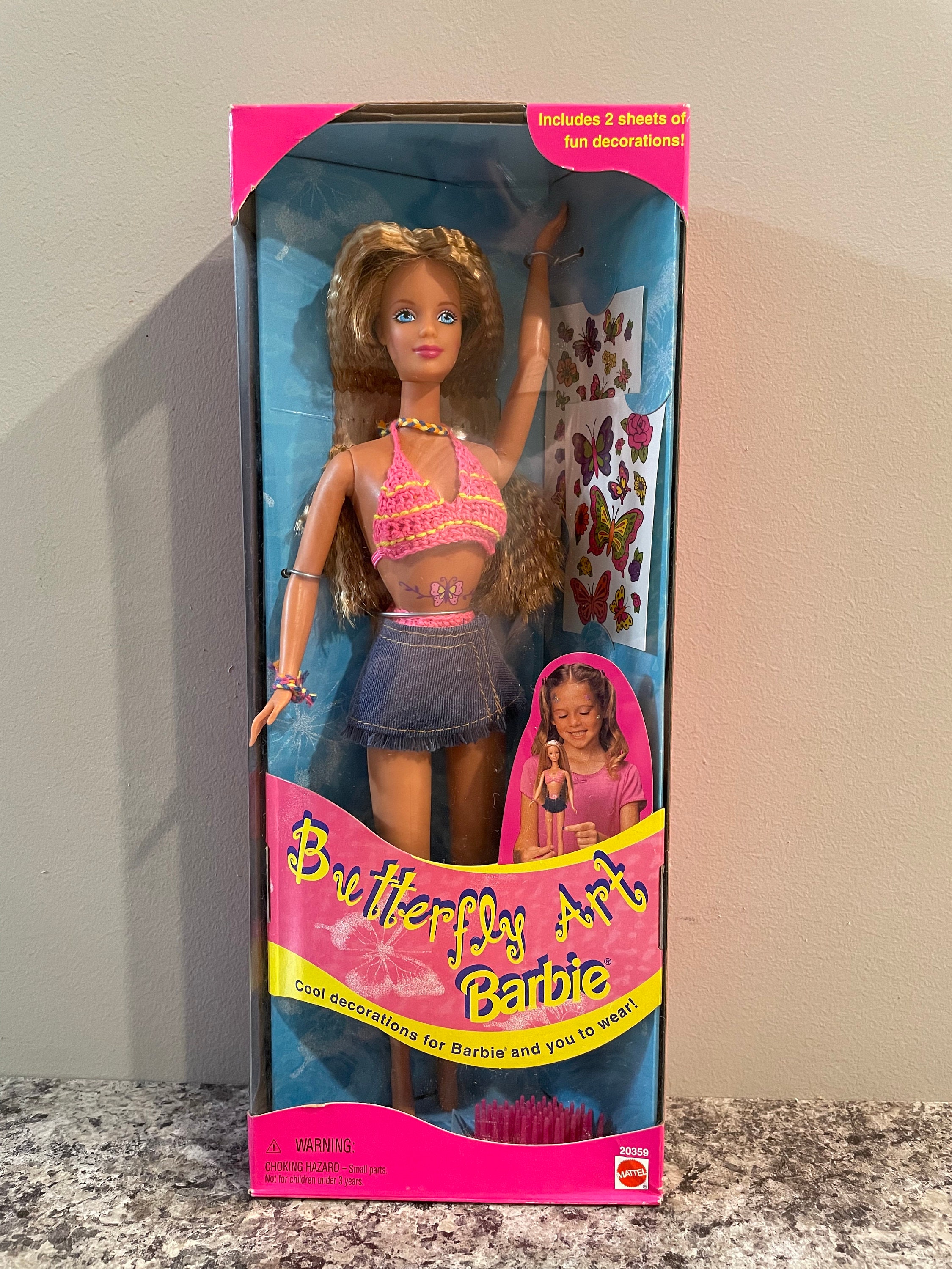 Butterfly Art Barbie - Etsy Butterfly Art Barbie - Etsy