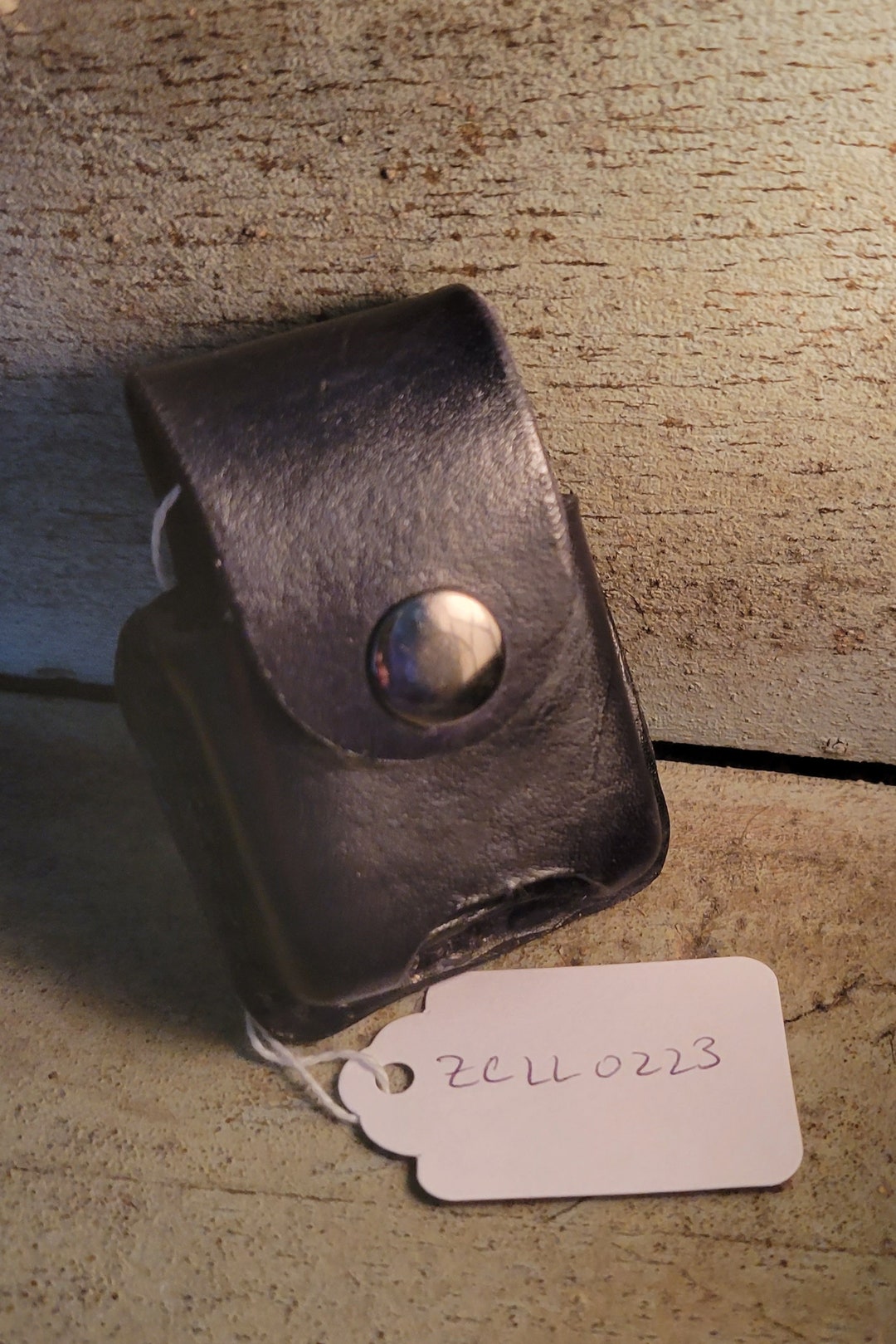 Handmade Leather Zippo Lighter Holster Etsy
