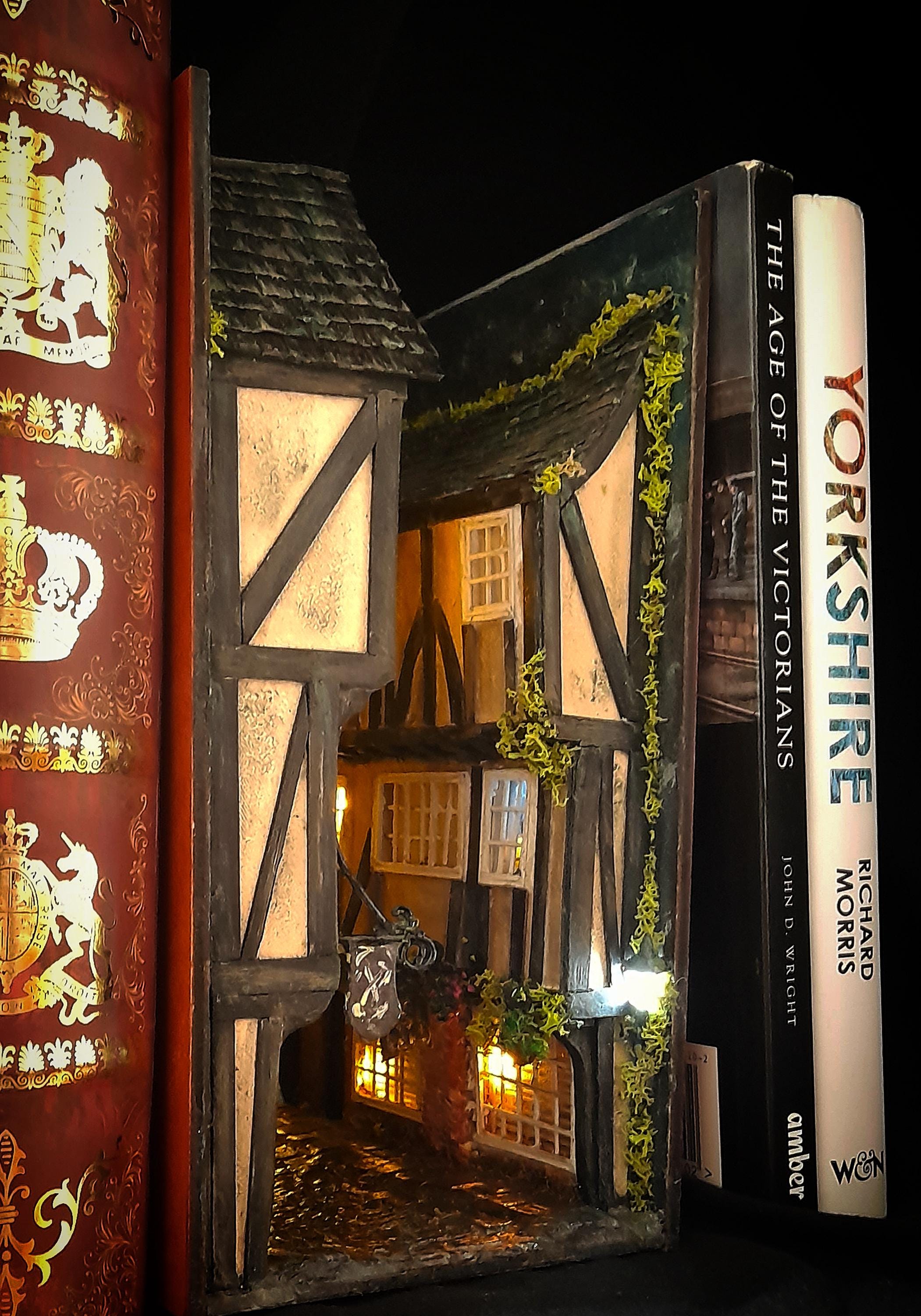 New Handmade Book Nook.the Shambles. - Etsy