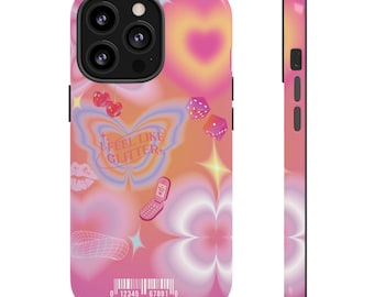 Y2K Phone Case, Vintage Abstract Phone Case, Girly Phone Case, Iphone Cases, 90s/80s Phone Cas, Gift for Her