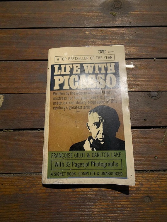 Life With Picasso Biography: Françoise Gilot, 1965 Signet Paperback