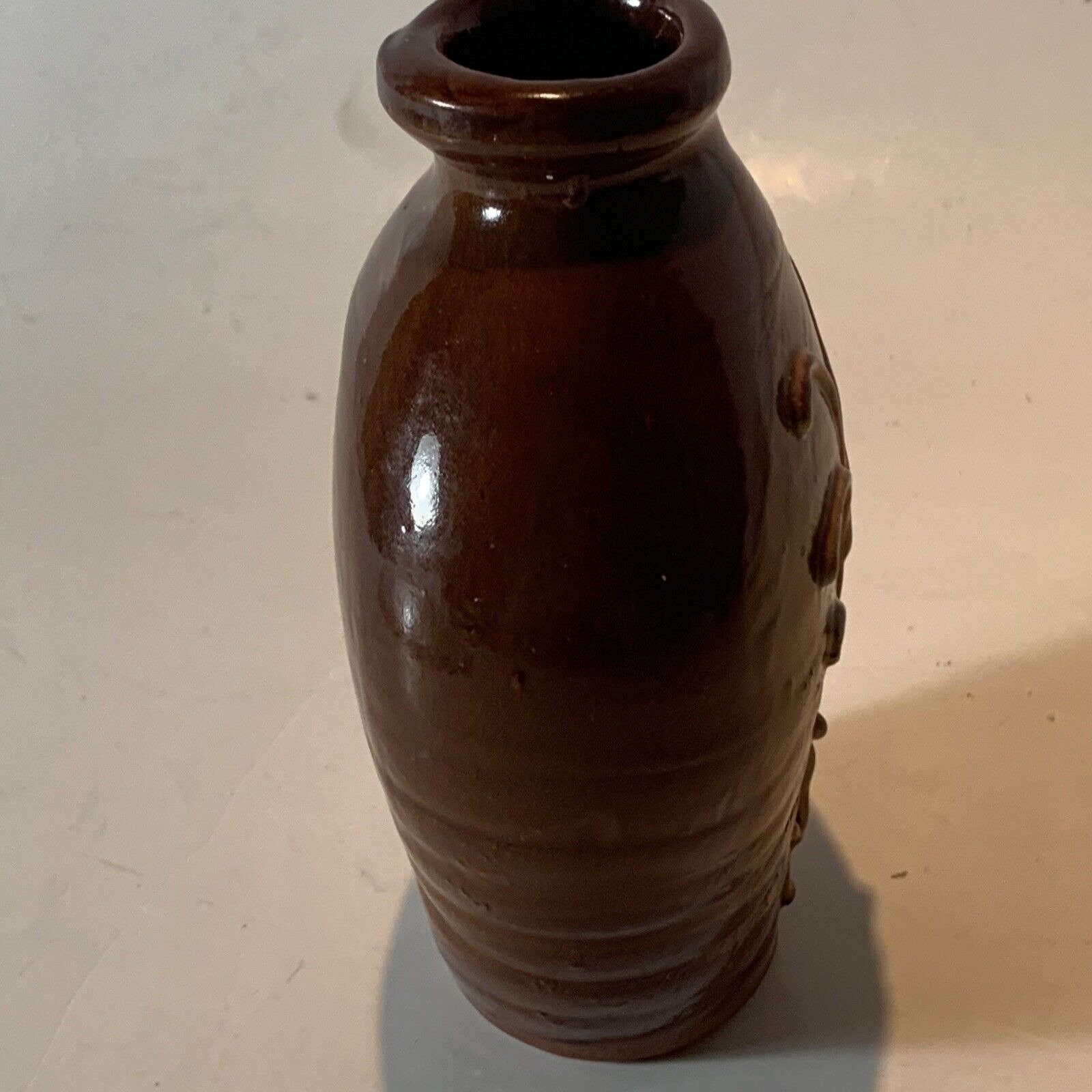 Vintage Signed Hand Made Old Sturbridge Village Pottery Vase Etsy