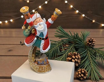 Hallmark Keepsake Ringing in the Season Santa Claus Ornament Christmas Tree Ornament From 2008