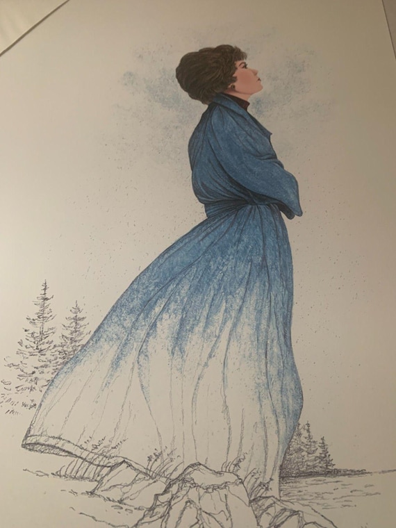 Ben Richmond Coastal Lithograph: Spell Bound, Signed Limited Edition