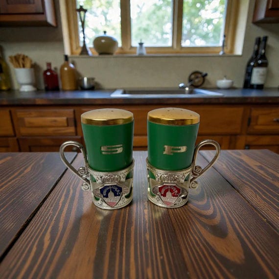 Vintage Washington DC Souvenir Salt & Pepper Shakers - MCM Made in Japan
