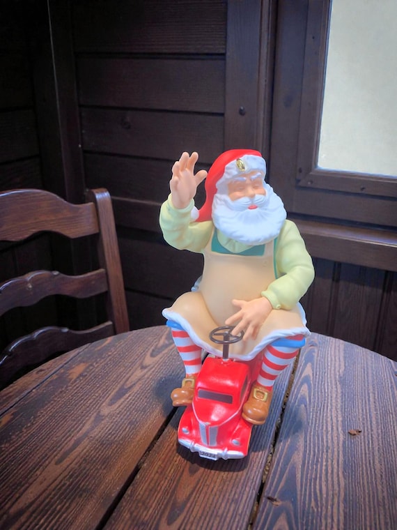 Hallmark Keepsake Toymaker Santa Ornament, Fire Truck, 2022