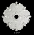 Acanthus Leaf Plaster Ceiling Medallion - 22.5" Architectural Ornament