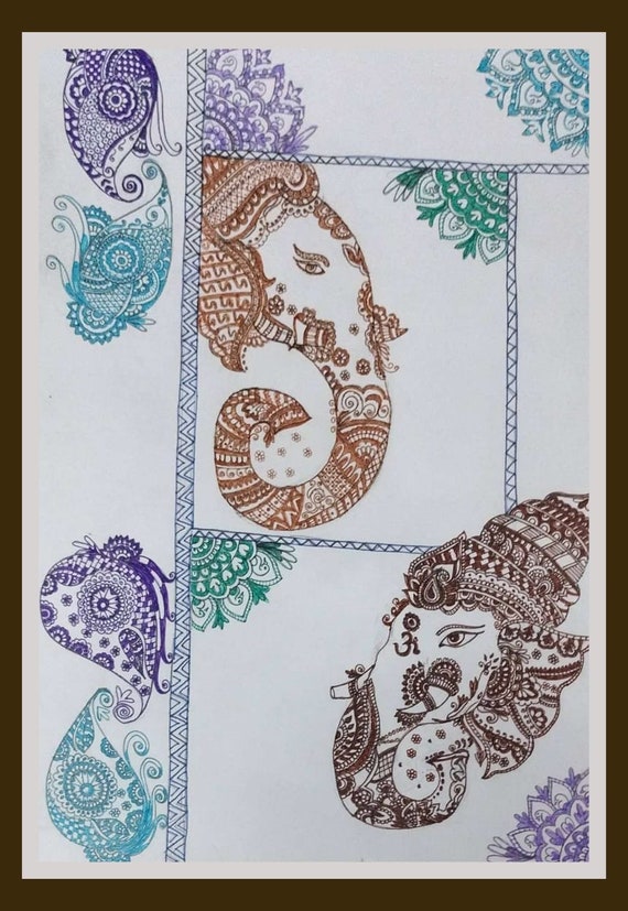 Buy Ardhanarishvara Art Print , Home Decor, Dance Lover Gift Online in  India - Etsy | Etsy art prints, Art drawings, Mandala art lesson
