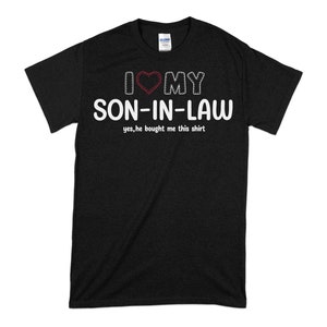 Mens Father In Law T-Shirt, Gift From Son In Law Fathers Day Mens Father In Law T-Shirt, Gift From Son In Law Fathers Day