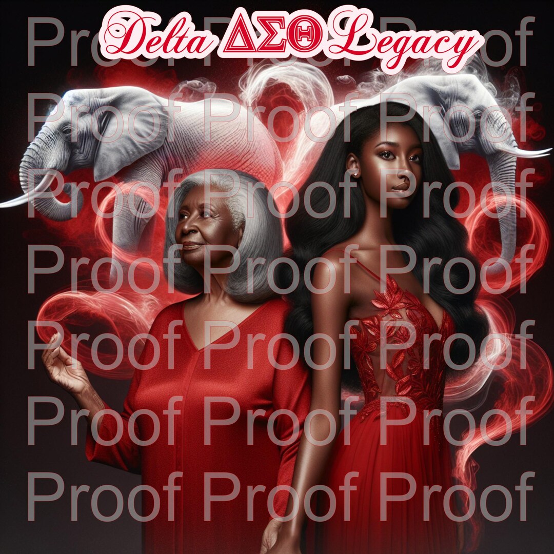 Delta Legacy Delta Sigma Theta Legacy PNG. JPEG - Etsy Australia