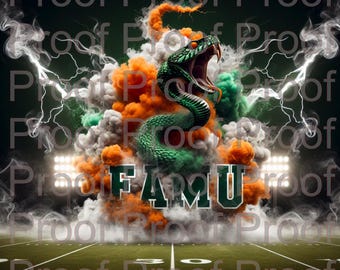 F A M U Football PNG. JPEG