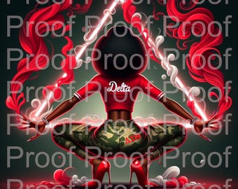 Delta-Sigma-Theta Schönheit PNG. JPEG