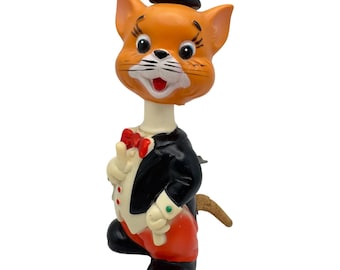 ヴィンテージ キューピー キーホルダー：ミニ着物人形 日本製 新品