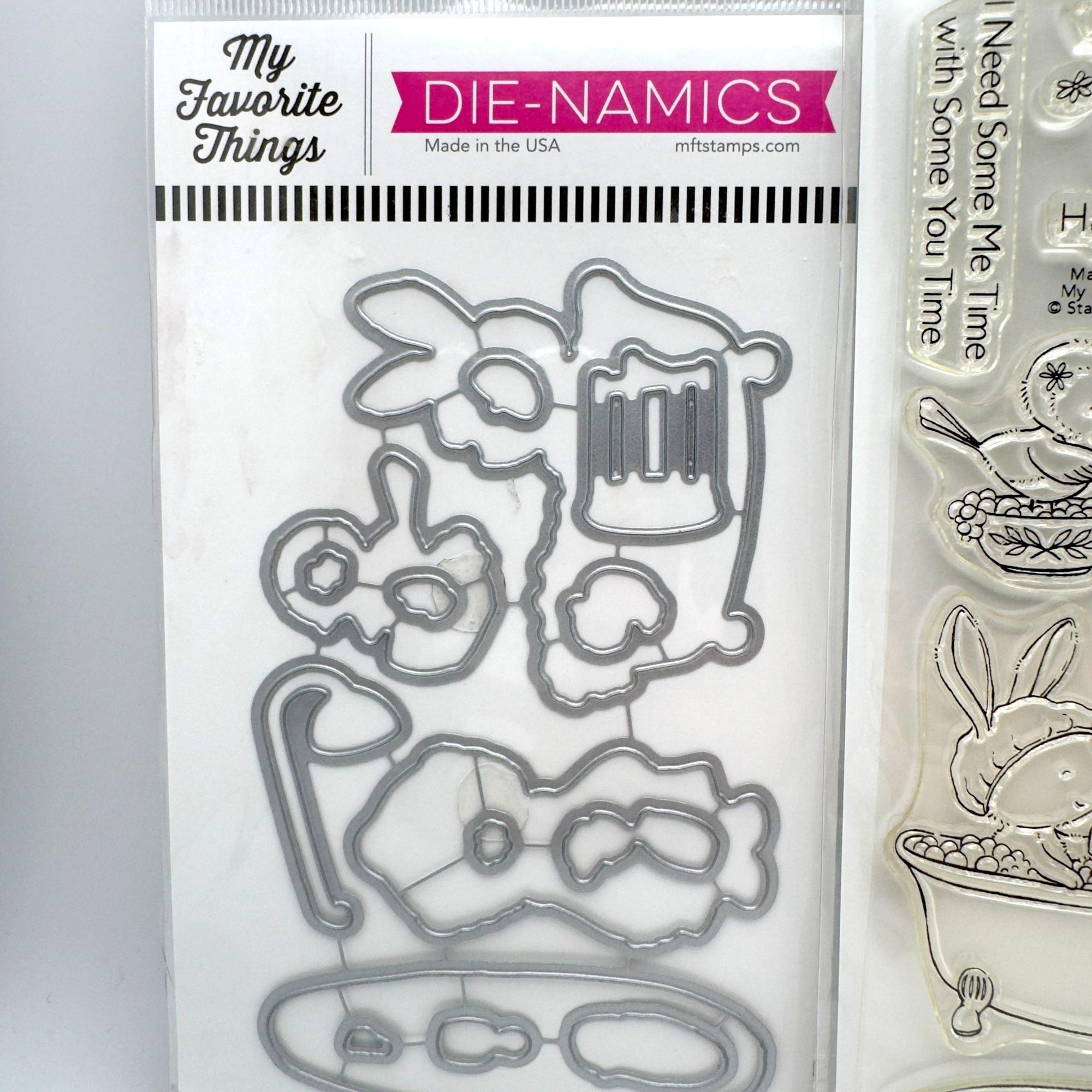 My Favorite Things Spa Day Clear Stamps & Die-namics Die Set Made in ...