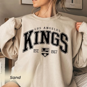 NHL A Badass Los Angeles Kings Fan Adidas Hockey Sports Youth T-Shirt