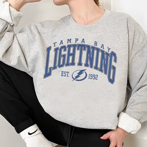 Vintage Tampa Bay Lightning NHL Hockey White Shirt Unisex Reprint ET7776