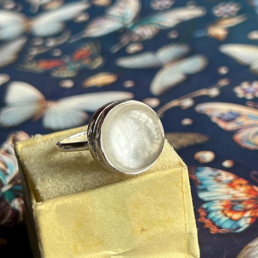 Secert Rings Secret Locket Ring 925 Sterling Silver Locket Ring Secret Compartment ...