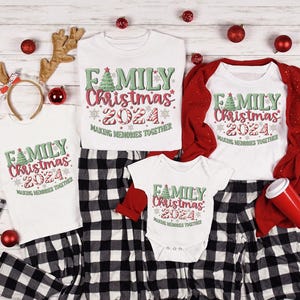 Family Christmas 2024 T-shirt, Matching Christmas, Christmas Pajama, Family Shirt, Family Christmas, Christmas shirt, Family Christmas Tee