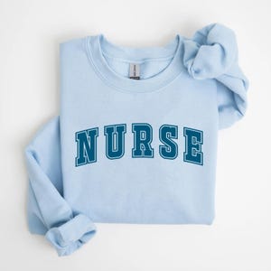 Nurse Sweatshirt, RN Sweatshirt, Cute Nurse Shirt, Nurse Life Sweatshirt, Nurse Hoodie, Nursing School Sweatshirt, Registered Nurse shirt