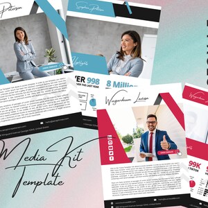 EPK Media Kit Template (2 Pages)