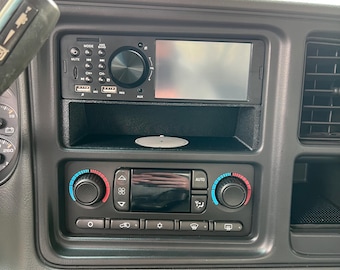 GMT800 (03-07) CarPlay Radio Mounting Brackets - Fits AliExpress single din head units