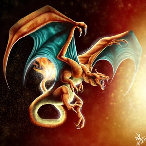 Semi-Realistic Charizard