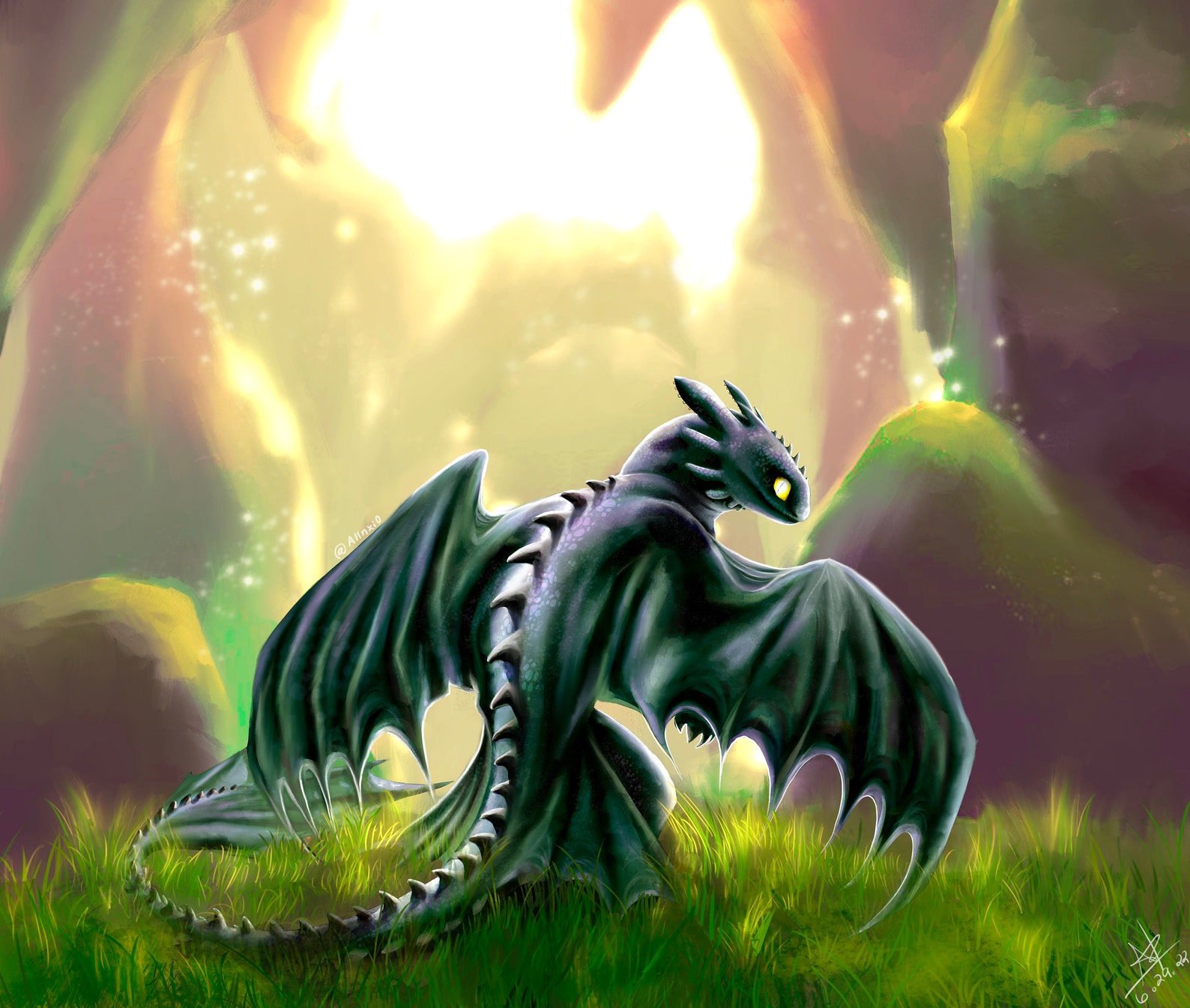 Toothless Poster.pdf Adventure Awaits - Toothless Poster - Etsy