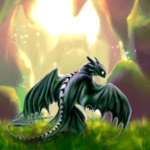 Adventure Awaits - Toothless Poster