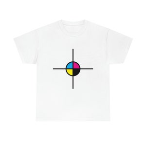 CMYK t-shirt Funny print t-shirt Print workers and lovers