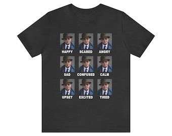 The Blacklist 3x3 Character Grid T-shirt - Features Raymond