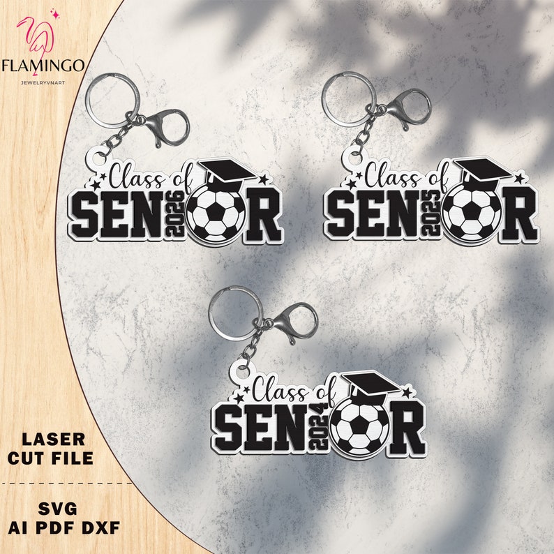 Graduation Keychains Svg Bundle,senior Keyrings Svg ,2024 ,2025,2026