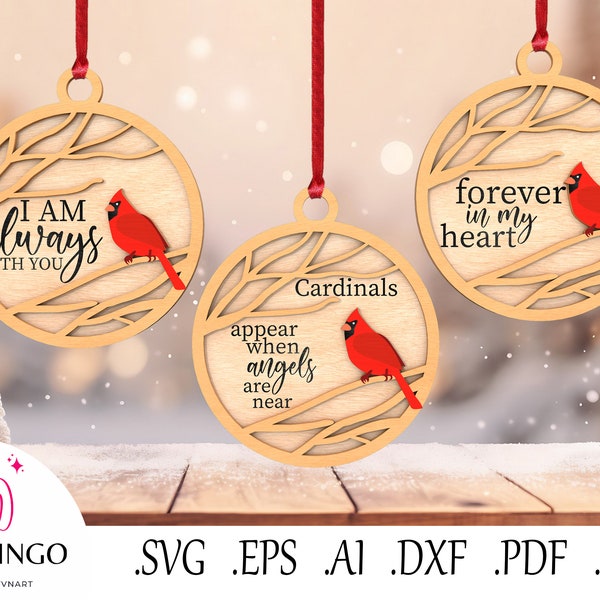 Cardinal Cut File Laser Cut Files Cardinal - Etsy