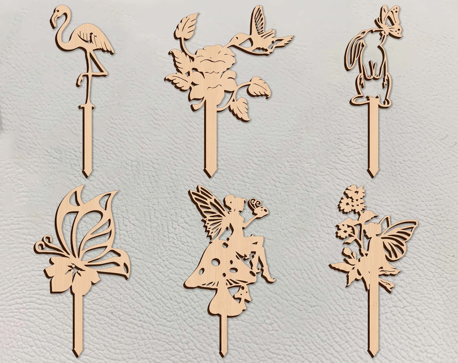 Animal Garden Stakes Svg Bundle , Garden Stakes Svg, Garden Lovers Svg