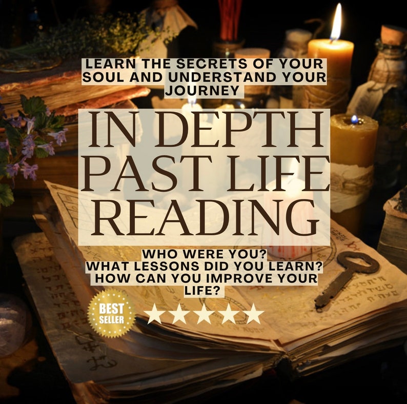 Past Life Reading Extended Past Life Reading With a Psychic Etsy