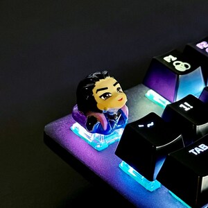 Valorant Reyna Keycap, Artisan Keycap, Custom Keycap, Mechanical Keycaps | Gifts for Her, Gifts for Him