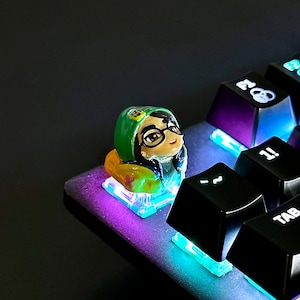 Valorant Killjoy Tastenkappe, Artisan Tastenkappe, Benutzerdefinierte Tastenkappe, Mechanische Tastenkappen | Geschenke für Sie, Geschenke für Ihn
