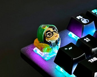 Valorant Killjoy Tastenkappe, Artisan Tastenkappe, Benutzerdefinierte Tastenkappe, Mechanische Tastenkappen | Geschenke für Sie, Geschenke für Ihn