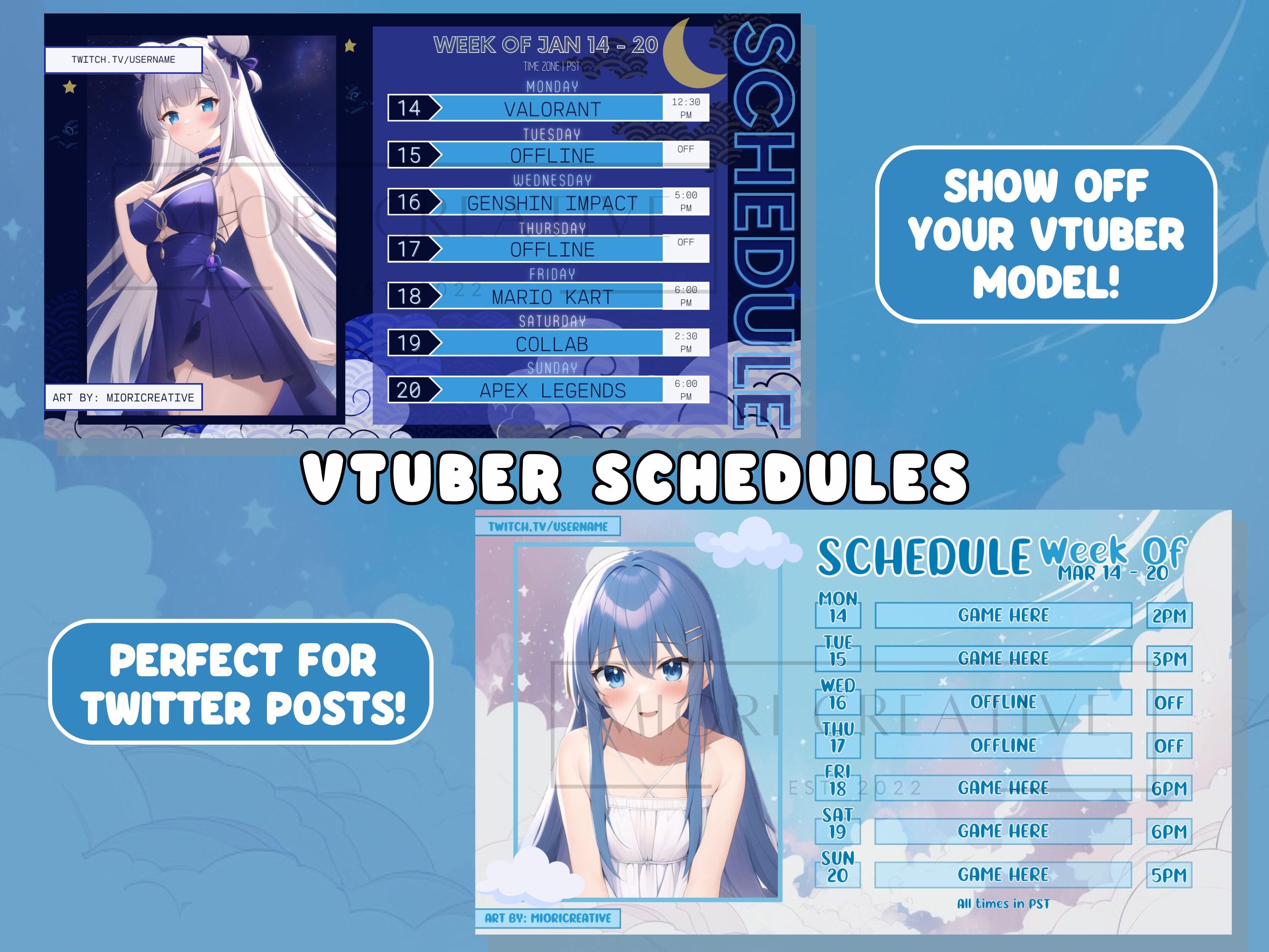 Mativip'S Complete Twitch Schedule - y8ovkps
