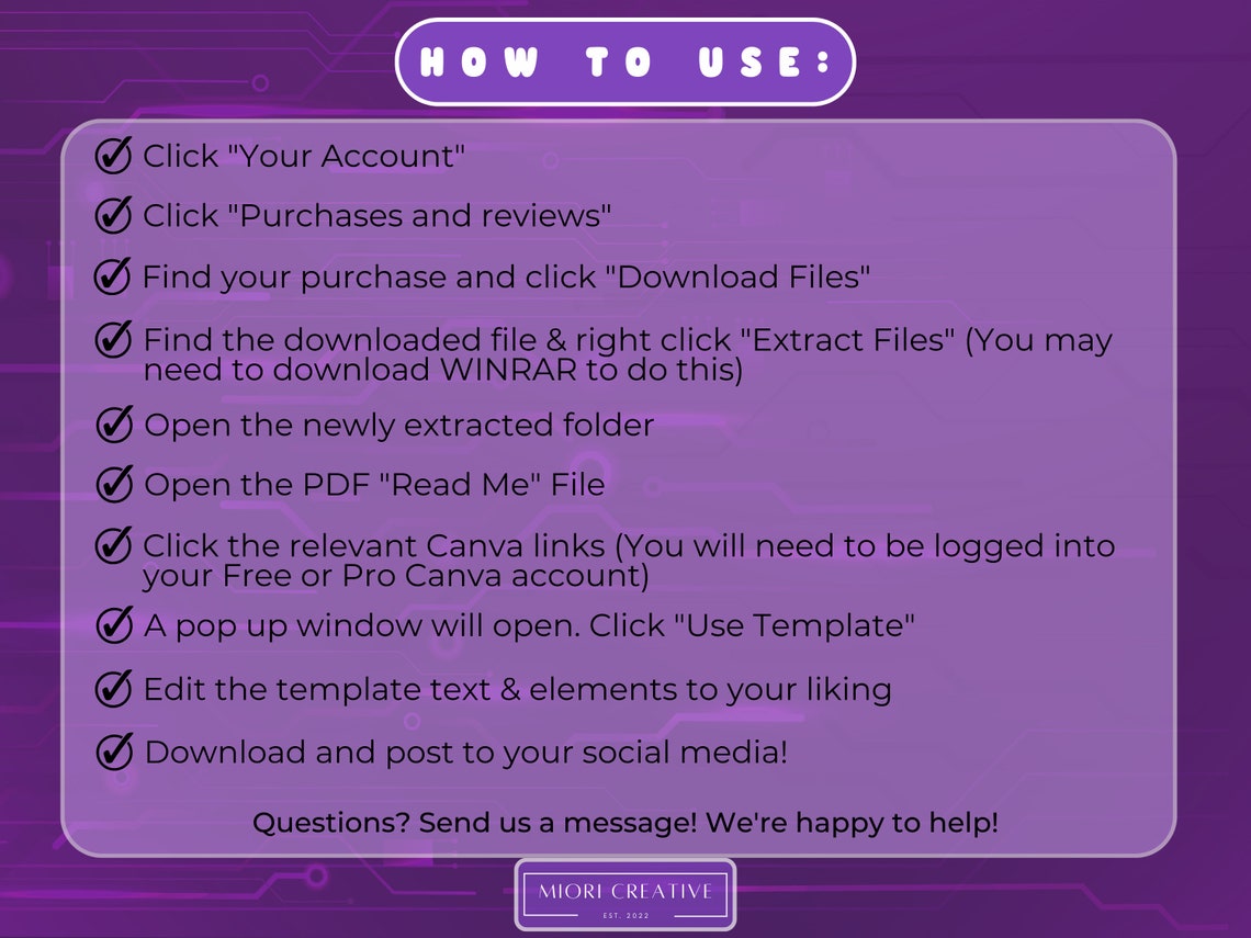 Pink Purple Vtuber Stream Schedule Template Editable Pngtuber Assets