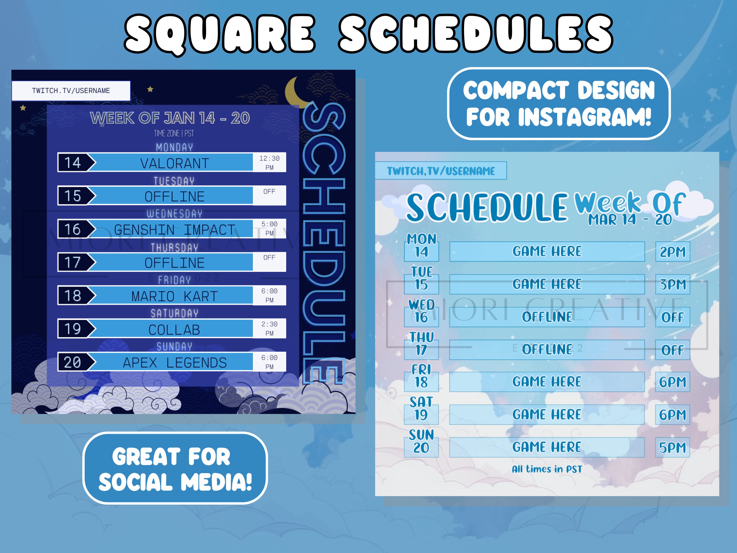 Mativip'S Complete Twitch Schedule - r7g170o