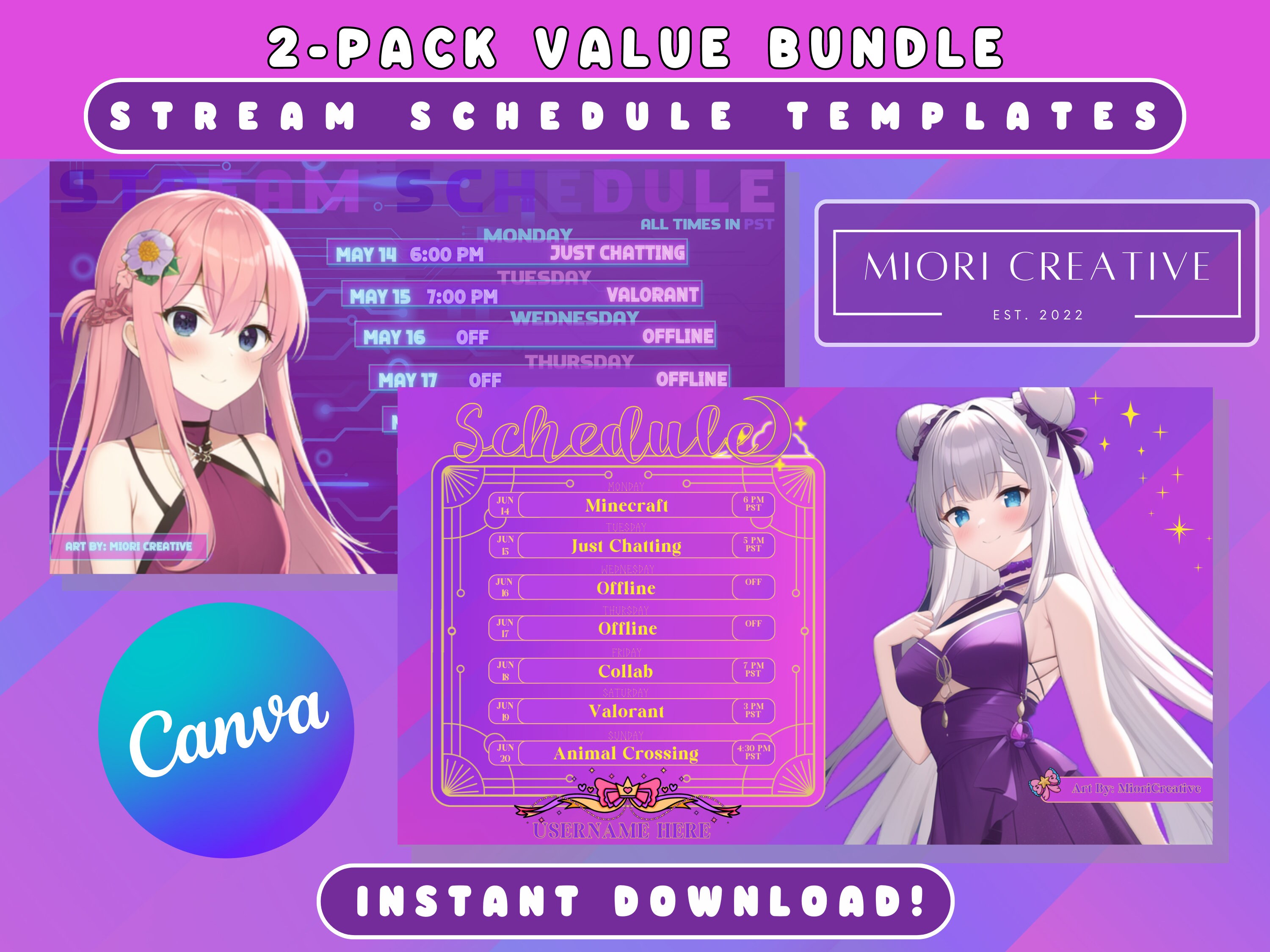 Don'T Miss Mativip: Twitch Schedule - 3argogn