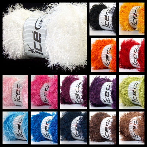 100gr Eyelash Yarn Skein