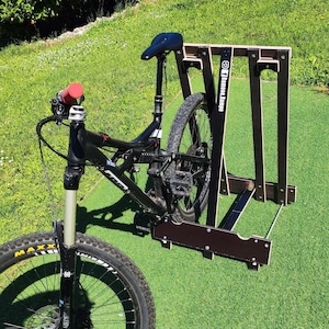 Bike Rack - 2 places - Bike rack for home and van - Foldable bike stand.